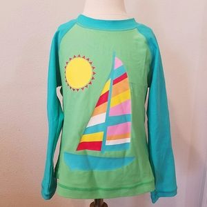 Hanna Andersson Sunblock Rash Guard sz 100 (4)